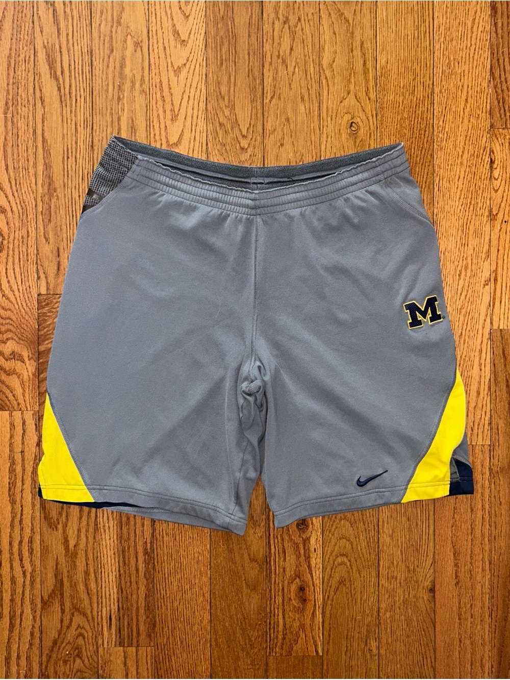 Michigan Nike Team FIT DRY Vintage Shorts Size Medium